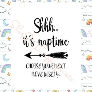 No molestar archivo digital, Shhh es Naptime Archivo Digital Svg, Png, Naptime Svg, Bebé durmiendo Svg