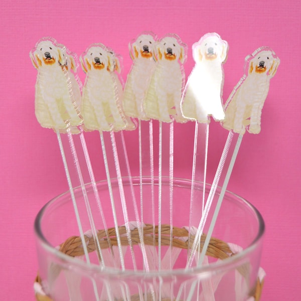 Dog Drink Stirrers Etsy