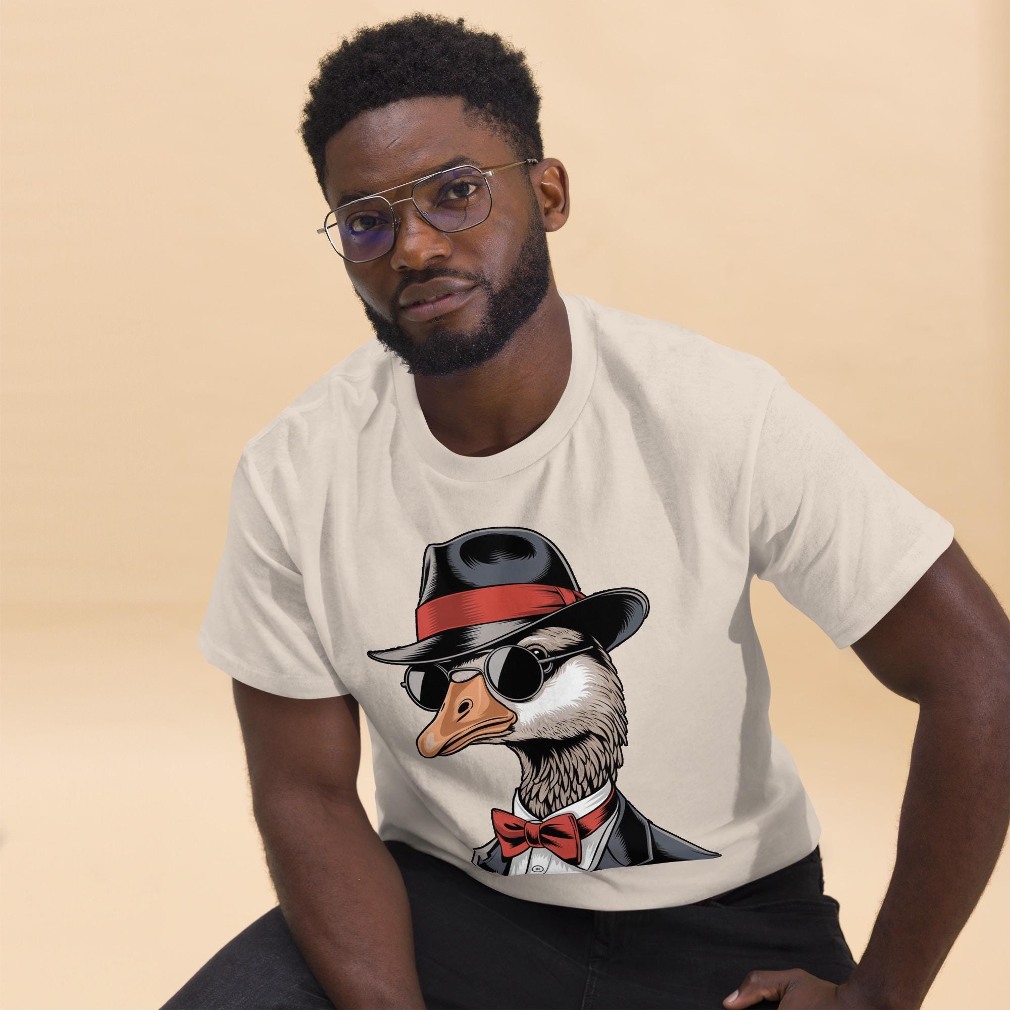 Duck T-shirt: Retro Animal Lover Tee - Etsy