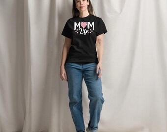 Camiseta clásica unisex con frase divertida sobre la maternidad, Día de la Madre, Mamá