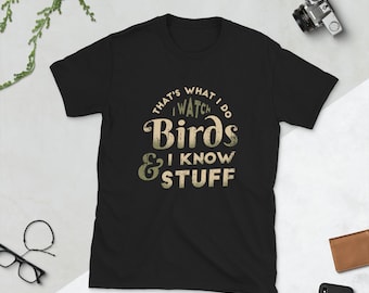 Observador de aves Hombres divertidos Mujeres Humor Indumentaria