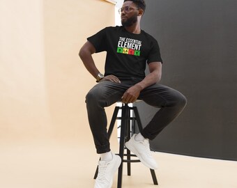 Svart The Essential Element Novelty Herr Damkläder Unisex klassisk t-shirt