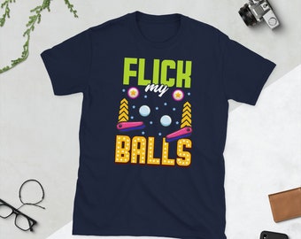 Flick My Balls - Retro Multiball Pinball Arcade Game Novelty