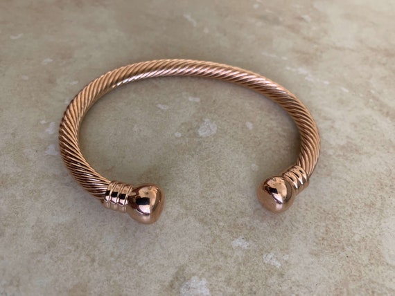 Copper balance bracelet deals
