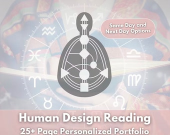 Human Design Reading - HD Reading - Bodygraph - Human Design Chart - Body graph HD Reading - Chart Reading - Same Day Reading