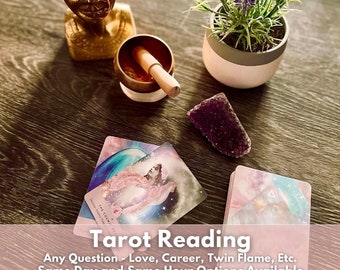 Tarot Reading - Same Day Tarot Reading - Future Love Career Twin Flame Soulmate - Tarot Card Reading - Oracle Reading