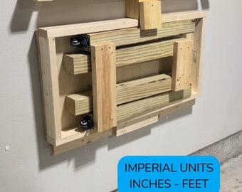 Foldable, Mobile Workbench - Instant PDF Download - DIY