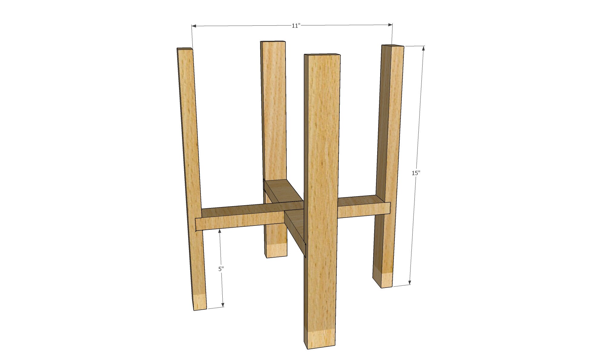 Plant Stands / Holders Plan - Instant PDF Download - DIY - Etsy