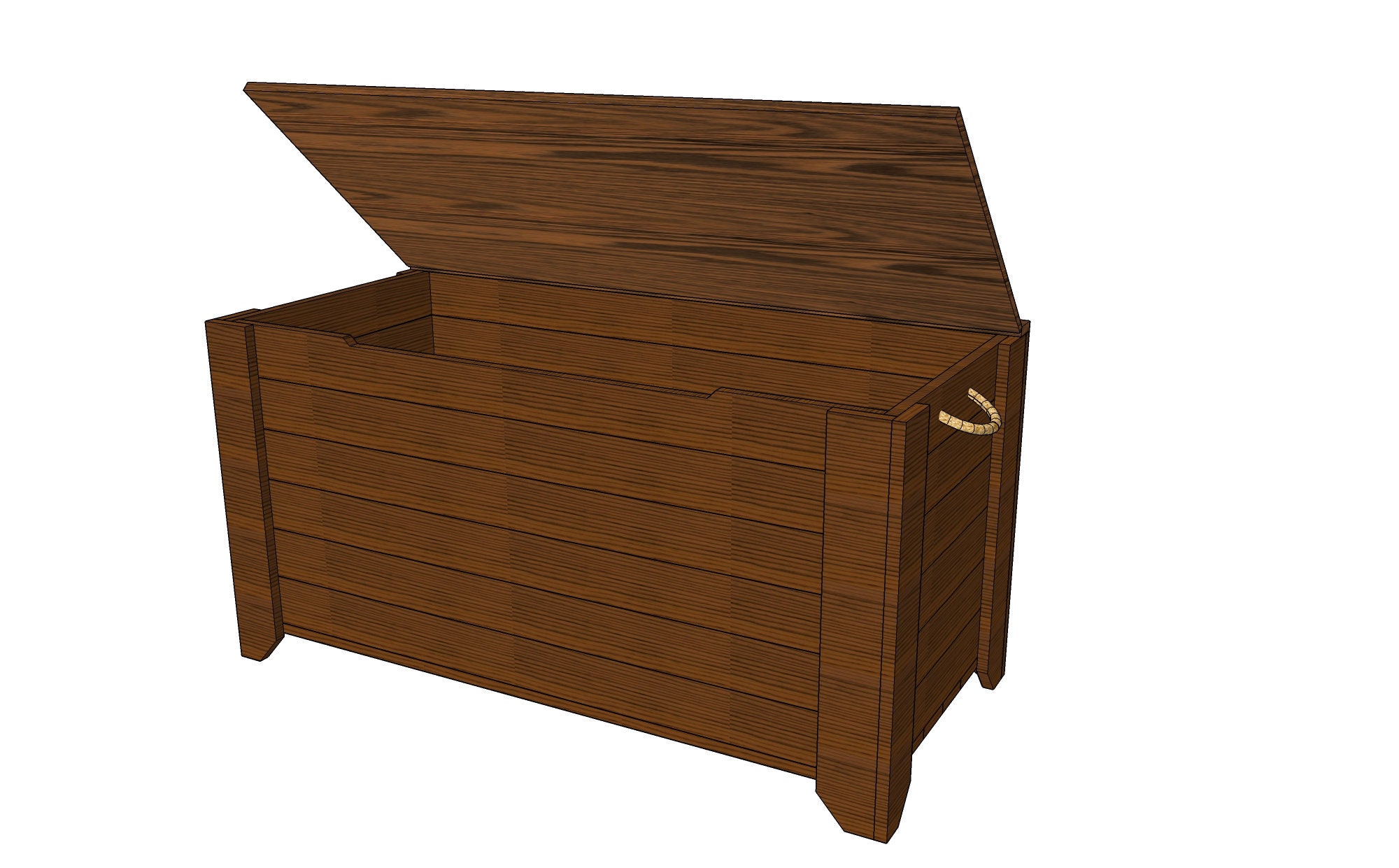 Toy / Storage Chest Plans Instant PDF Download DIY Etsy