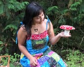 Gunne Sax Dress from Vintage Gunne Sax Pattern Patchwork Skirt