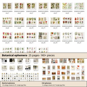 Ephemera for Junk Journals Vintage Ephemera Pack Junk Journal Kit ...