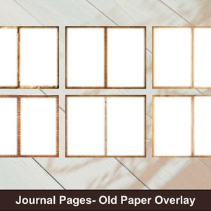 Junk Journal Templates Canva Frames Mega Kit Folio Template Envelope Canva Template Tags Template Cards Tabs Digital Template image 10