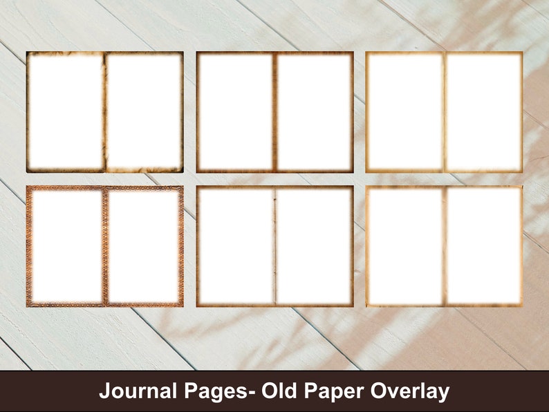Junk Journal Templates Canva Frames Mega Kit Folio Template Envelope Canva Template Tags Template Cards Tabs Digital Template image 10