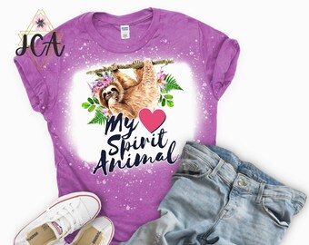 Sloth Spirit Animal Shirt - Etsy