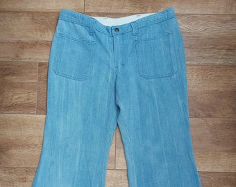 Vintage 70s Low Rise Flares