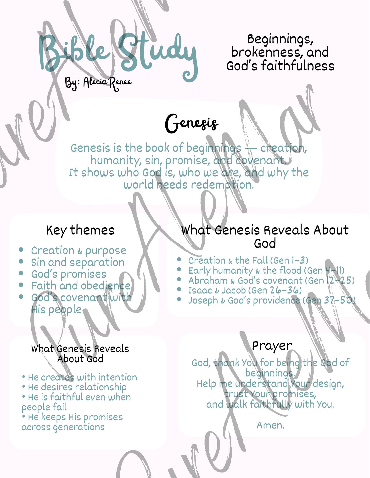 Genises Chapter 12 Worksheets.pdf Genesis Bible Study Worksheet | Scripture Reflection Pages (PDF ...
