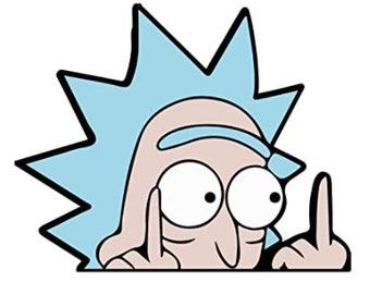 Free Free 144 Rick Middle Finger Svg SVG PNG EPS DXF File
