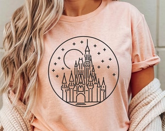 Camicia Castello Disney, Camicia Disneyworld, Camicia Regno Magico, Camicia, Camicia Viaggio Disney, Camicia Disney vintage, Camicia Donna Disney, Disneyland