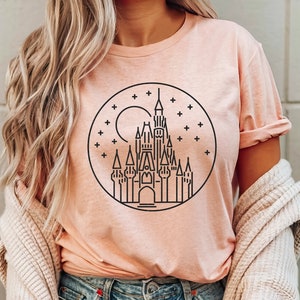 Disney Castle Shirt, Disneyworld Shirt, Magic Kingdom Shirt, Shirt, Disney Trip Shirt, Vintage Disney Shirt, Disney Woman Shirt, Disneyland