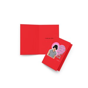 Tarjeta Te Amo Maya Ishii-Peters PEN15 Mostrar