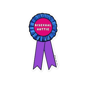 Bisexual Hottie Pride Sticker