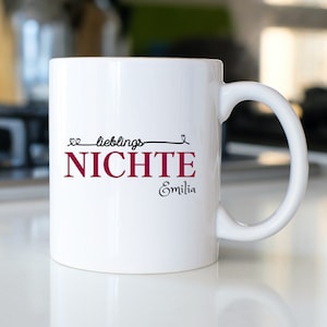 Cup for the niece| Favorite niece gift|customizable with name