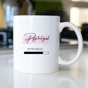 Cup for aspiring psychologists Personalized with your desired name