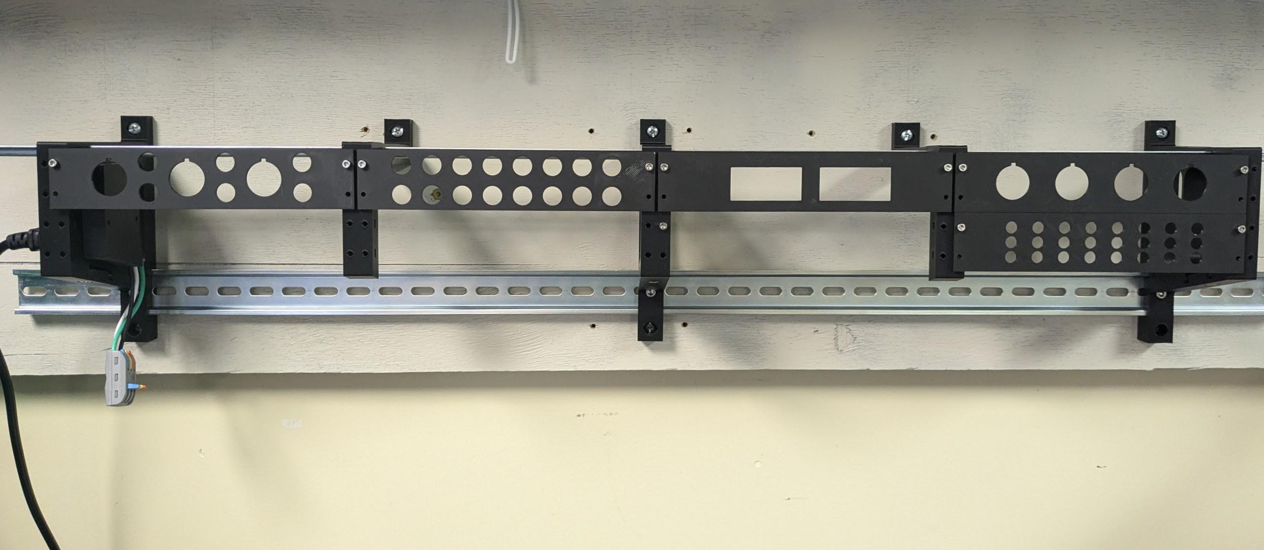 Wall Mounted DIN Rail PLC Trainer / Test Stand for 35 × 7.5 Rail - Etsy