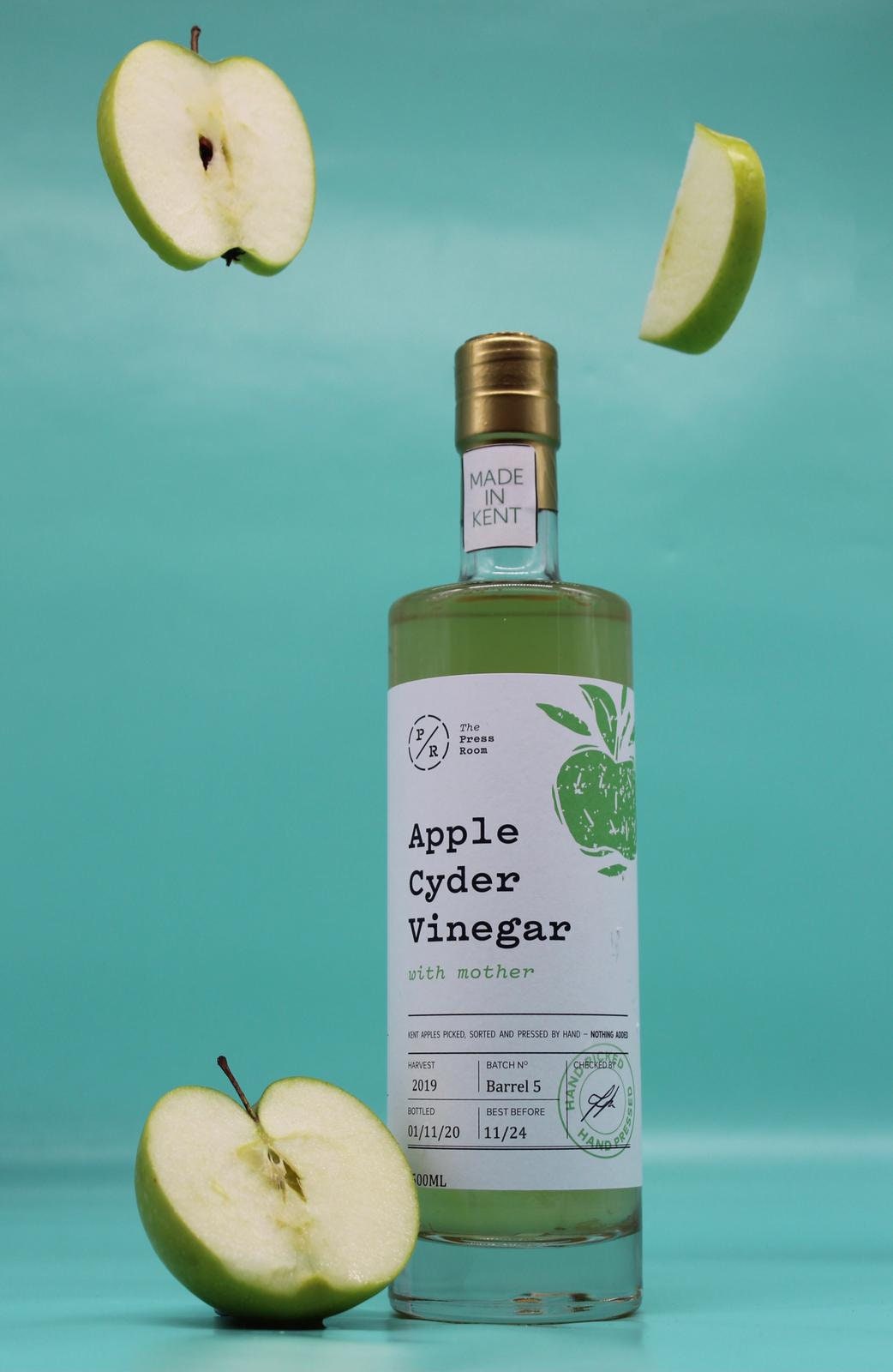 Kentish Organic Apple Cyder Vinegar With Mother Etsy