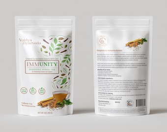 Respiratory Immunity Tea: Organic Ayurvedic Herbal Blend