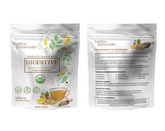 Ayurvedic Digestive Herbal Tea - Gut Health Support