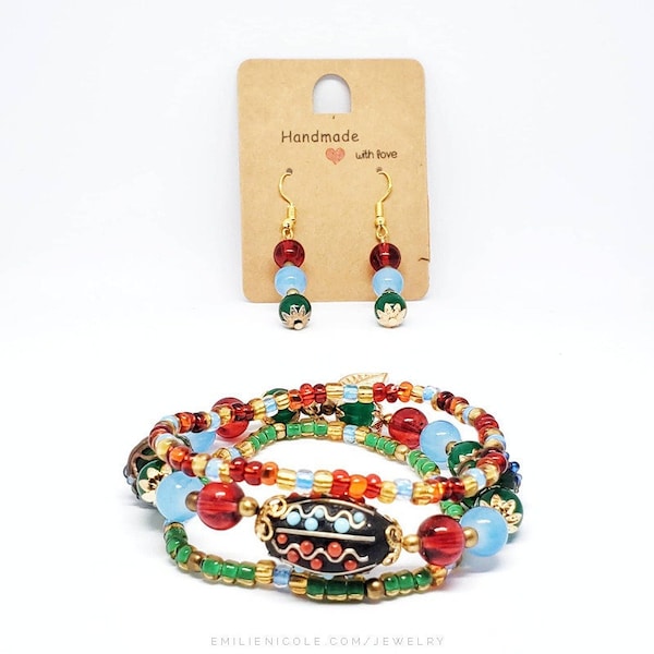 Handmade Jewelry Set Etsy
