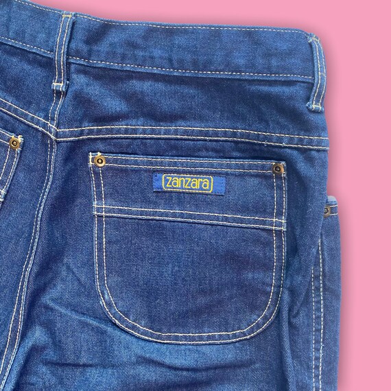 Vintage Zanzara Denim Blue Jeans - image 4