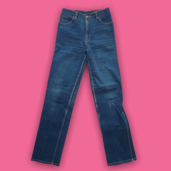 Vintage Charlotte Ford Stretch Blue Jeans - image 1