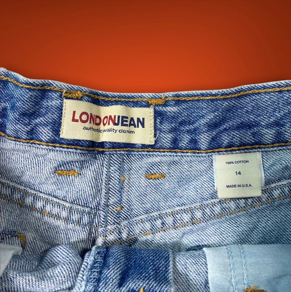 Vintage London Denim Shorts - image 4