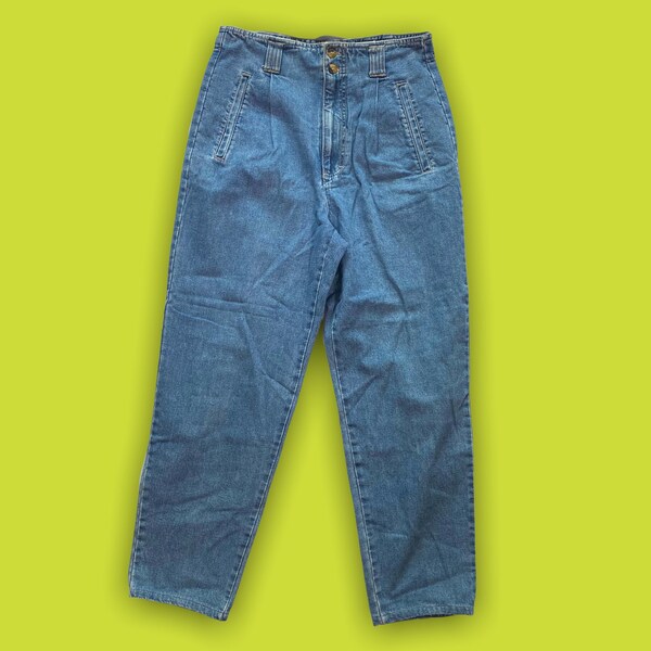80’s Stretch White Denim Jeans by Gloria Vanderbilt main image 0