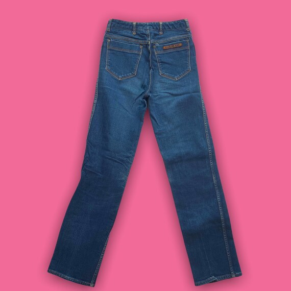 Vintage Charlotte Ford Stretch Blue Jeans - image 4