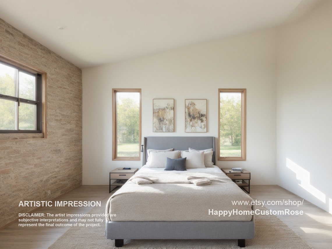 High Ridge Farmstead Modern House Open Plan Design 100 X 38 - 3 Bed 2 ...