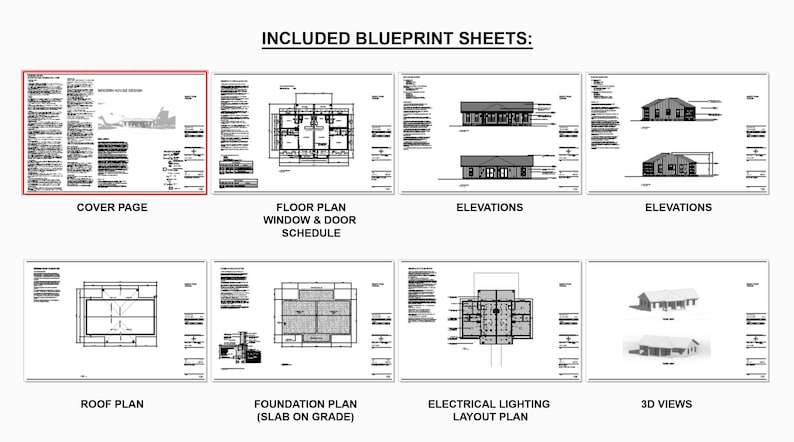 Dual Income Rental Properties Plan.pdf Hip Roof Duplex Investment Rental Plan - 2 Bed 1 Bath - 756 SF - Modern ...
