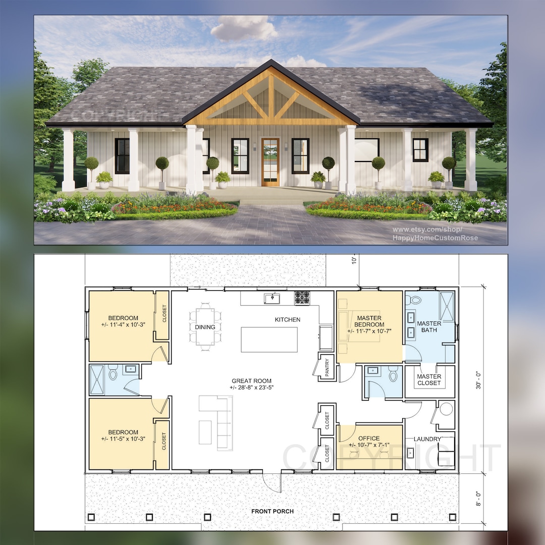 30×60 Open Floor Plans: Moderne & Offene Wohnideen