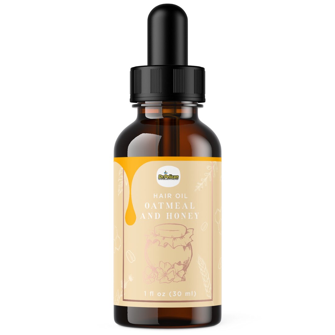 Oatmeal and Honey Hair Oil 30ml 1fl Ozdr.pelican Etsy