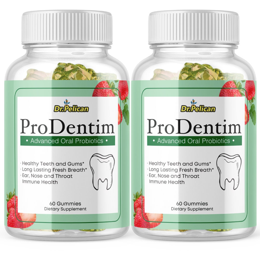 Prodentim Advanced Oral Probiotics 2 Bottles 120 Gummies Etsy UK