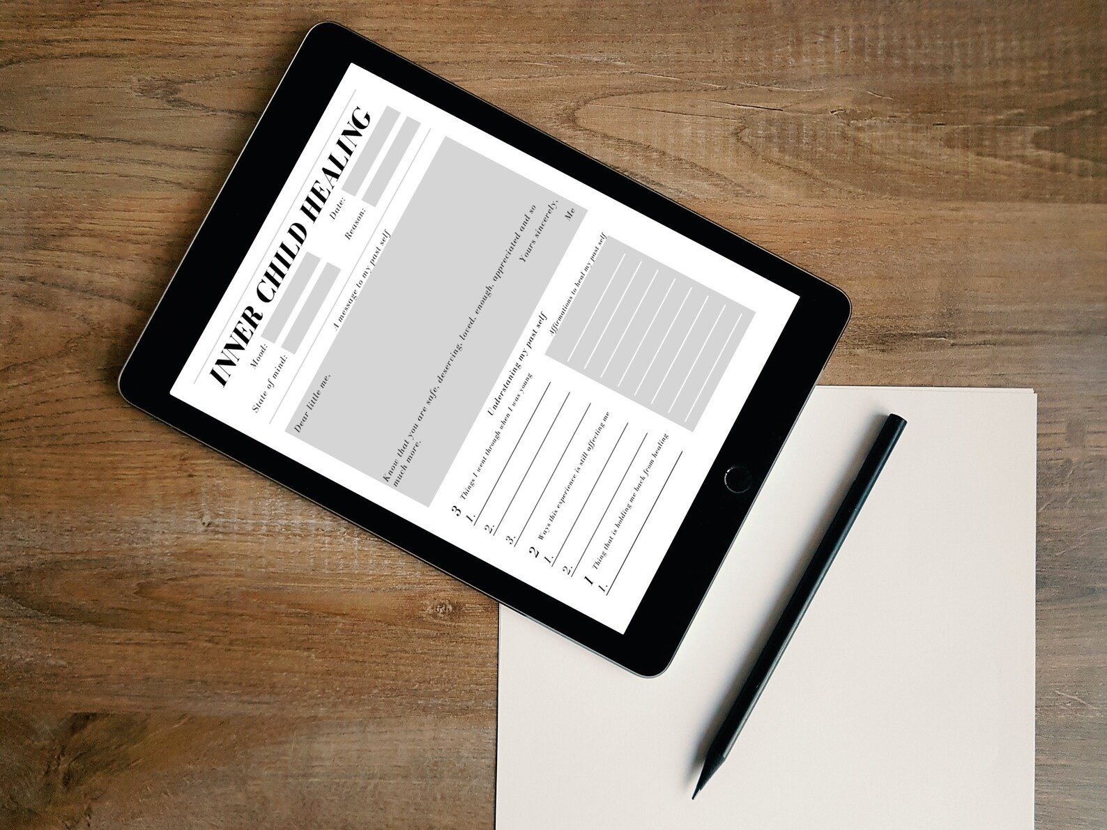 Inner Child Healing Inner Child worksheet Therapy journal | Etsy