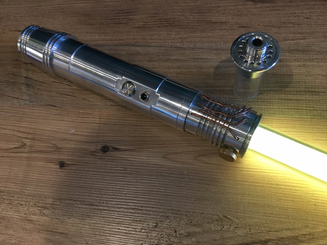 Neopixel Lightsaber with blade plug verso soundboard led Etsy
