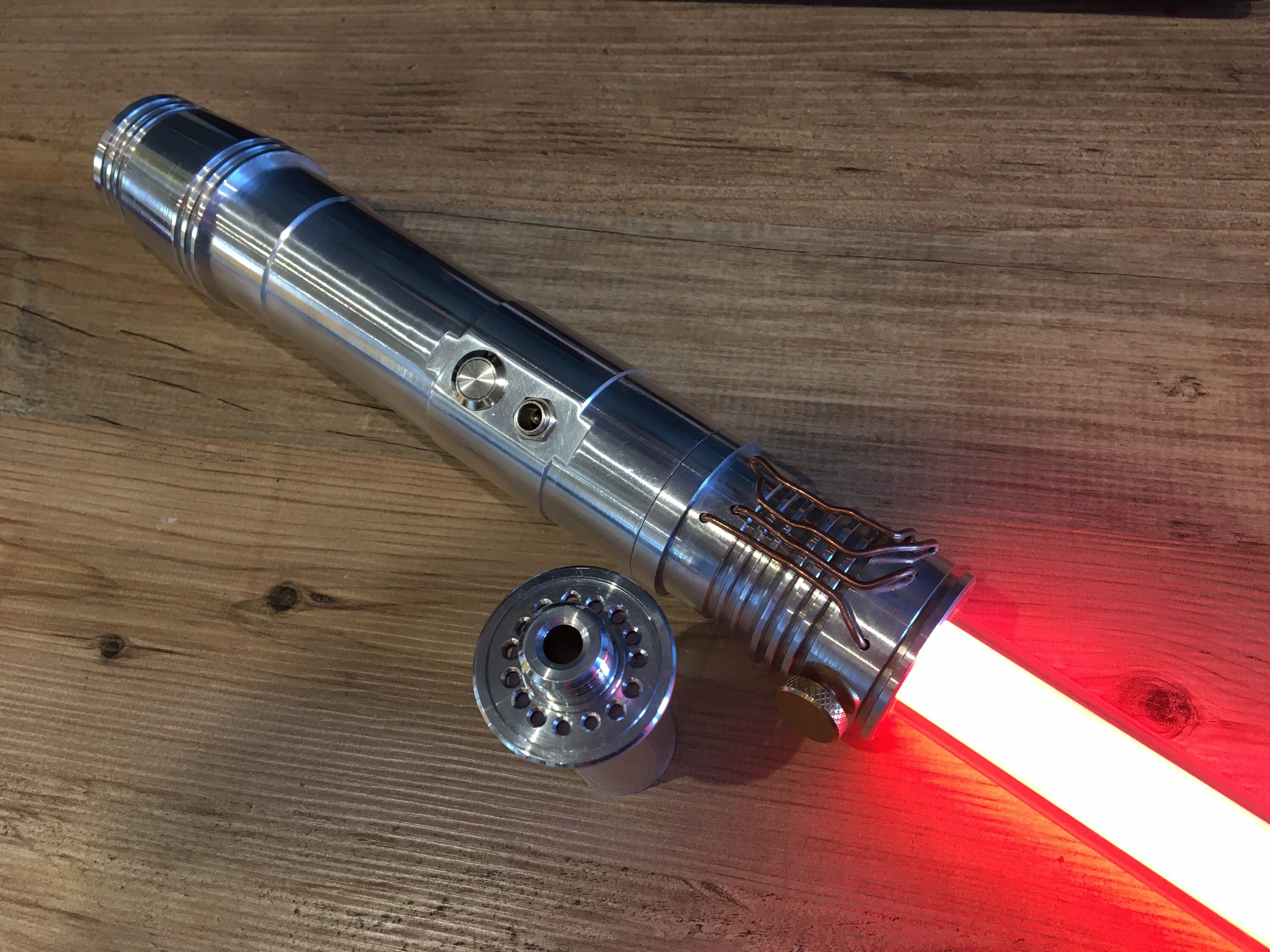 Neopixel Lightsaber with blade plug verso soundboard led Etsy