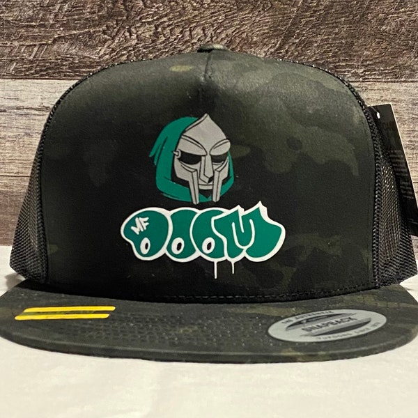 MF DOOM - Classic Adult 5-Panel Multicam Trucker Cap