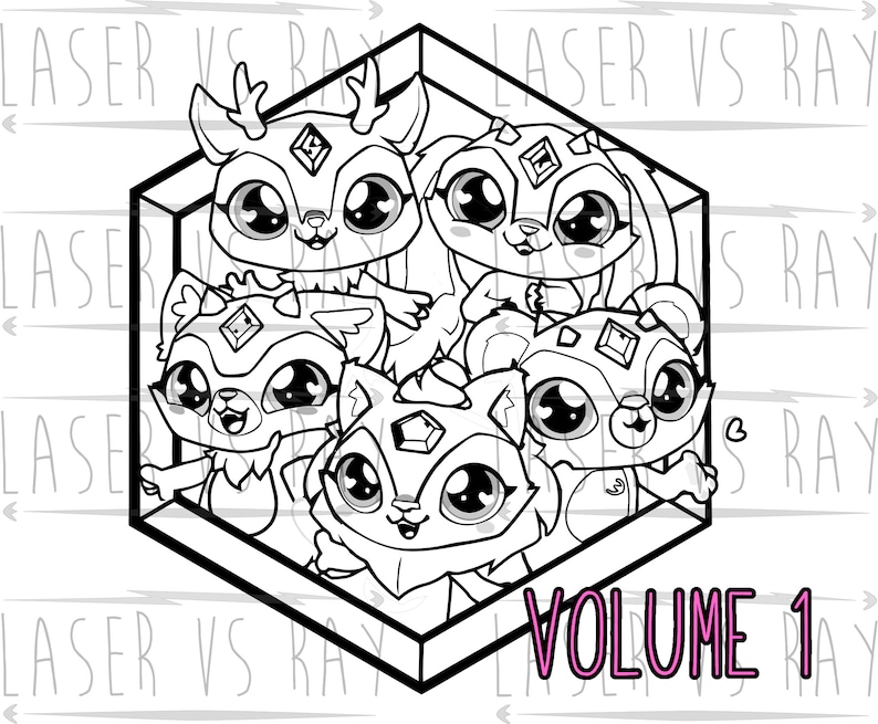 Magic Mixies Mixlings Coloring Page, Printable Coloring Page