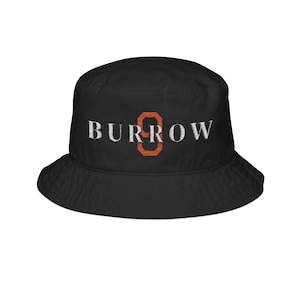 Bob brodé noir Joe Burrow 9