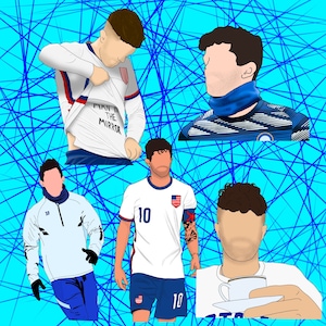 Christian Pulisic Stickers