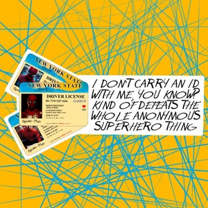 Spider-Man I Don’t Carry an ID Sticker
